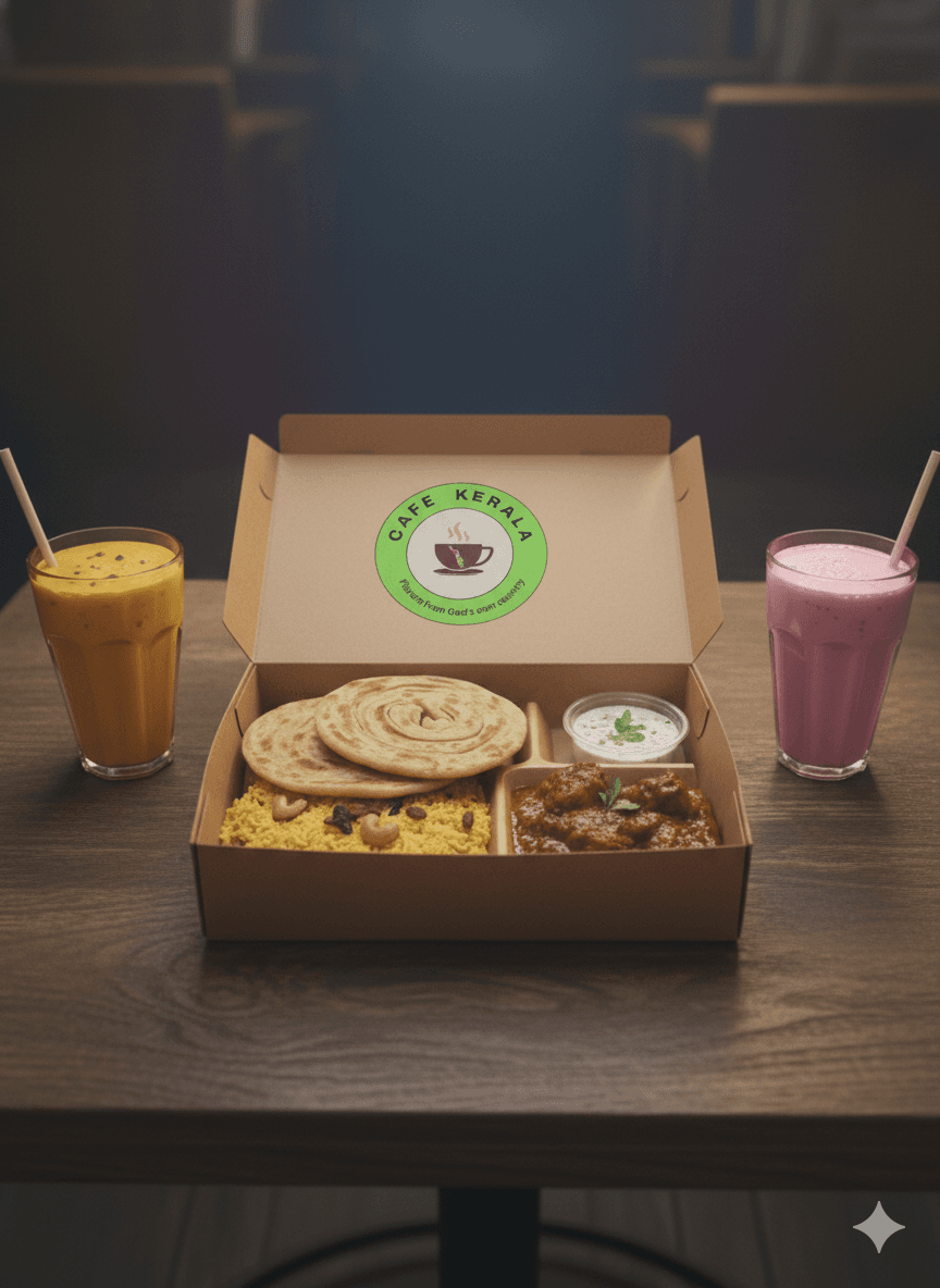 Café Kerala boxed dinner